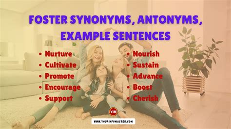 fostered synonym